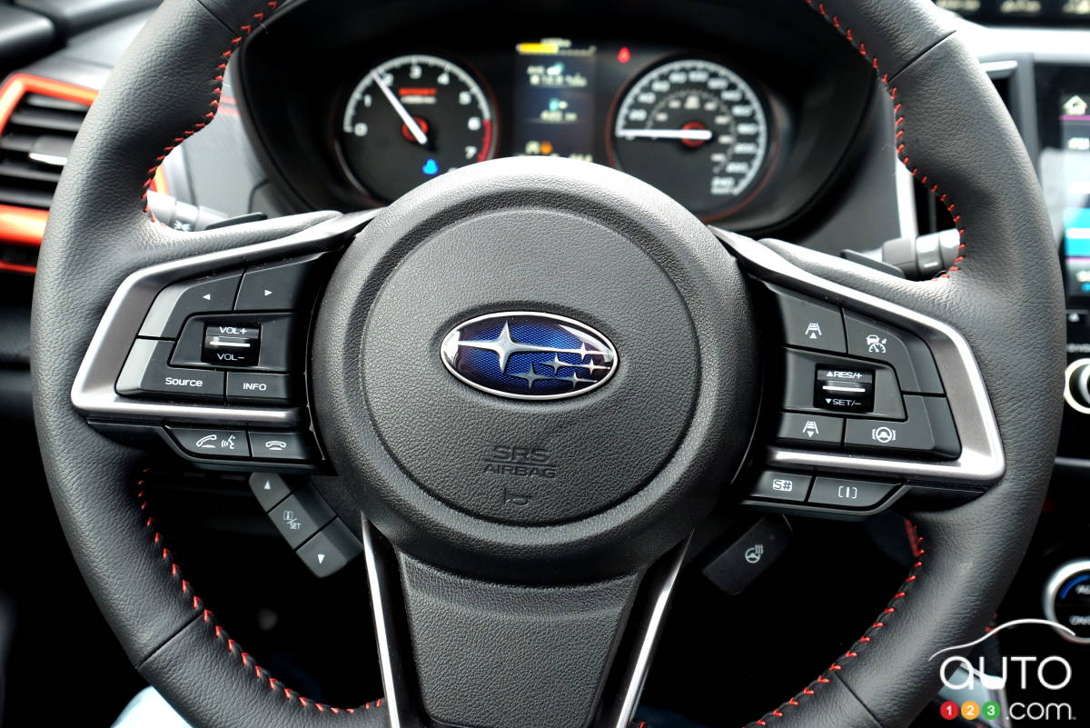 Le volant du Subaru Forester